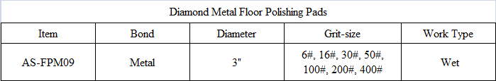 FPM09 Diamond Metal Floor Polishing Pads.png