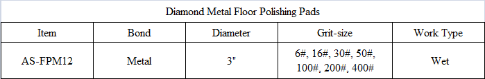 FPM12 Diamond Metal Floor Polishing Pads.png