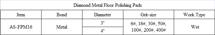FPM16 Diamond Metal Floor Polishing Pads.png