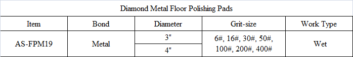 FPM19 Diamond Metal Floor Polishing Pads.png