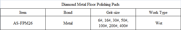 FPM26 Diamond Metal Floor Polishing Pads.png
