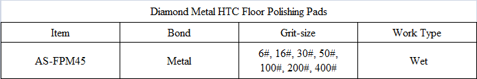 FPM45 Diamond Metal HTC Floor Polishing Pads.png